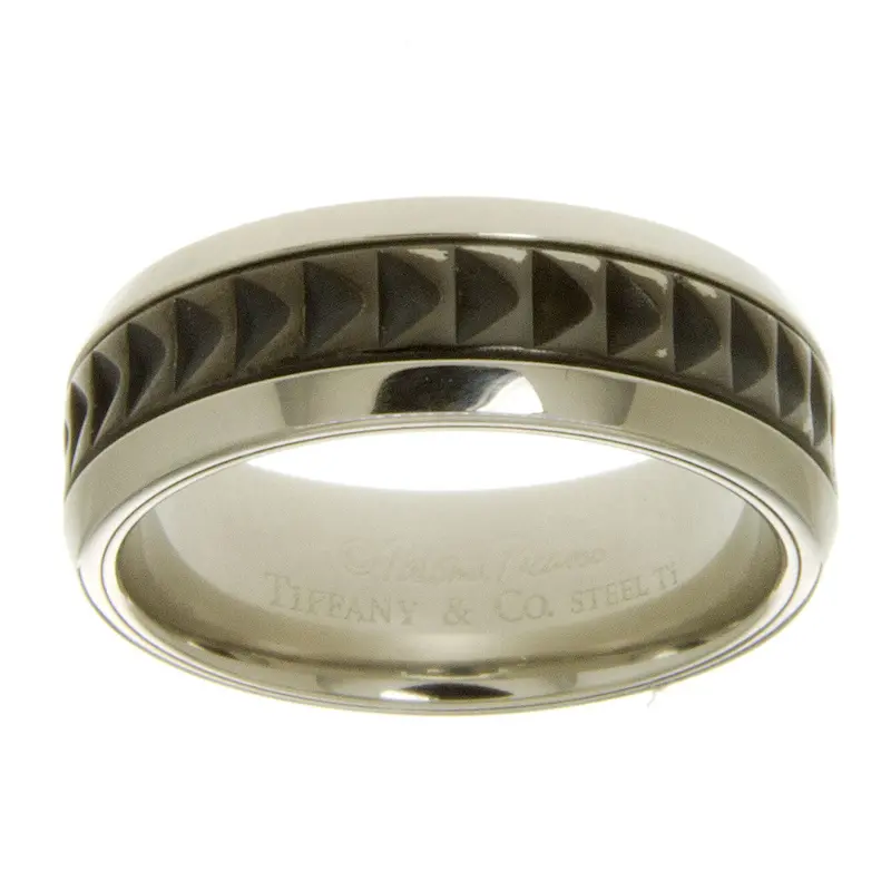 Tiffany & Co. Paloma Picasso Caliper Wedding Band In 18K Gold 1