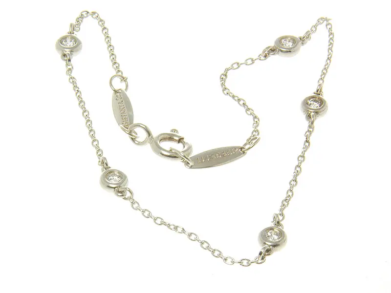 Tiffany Diamonds By The Yard Necklace-Style Bracelet 1