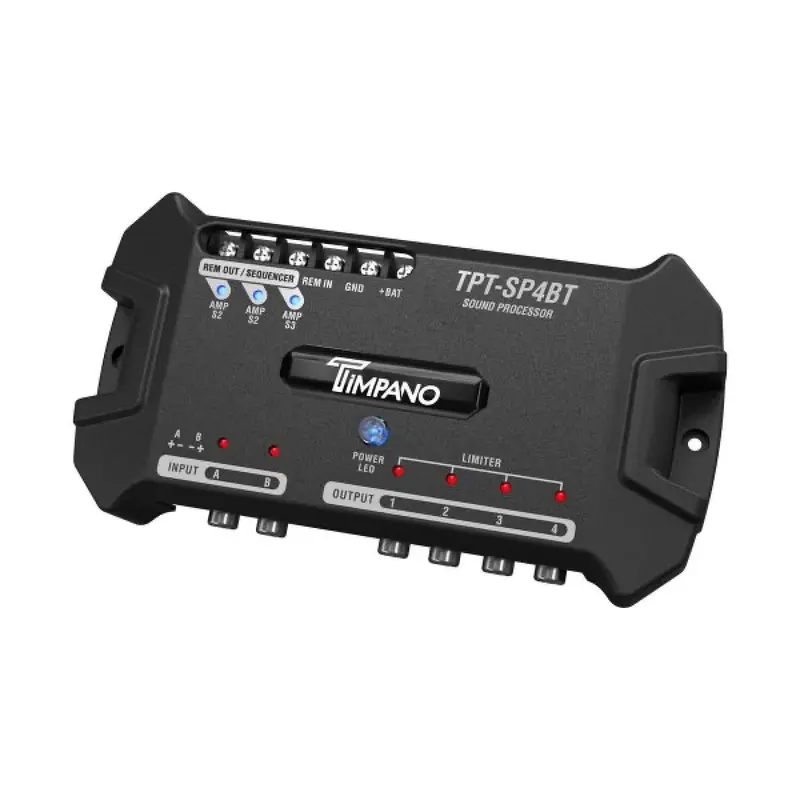 Timpano Tpt-Sp4Bt 4-Channel Bluetooth-Enabled Dsp Processor 1