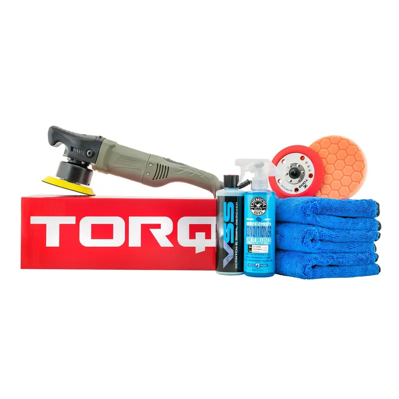 Torq10Fx Random Orbital Polisher One-Step Correction Kit (8-Piece) 1