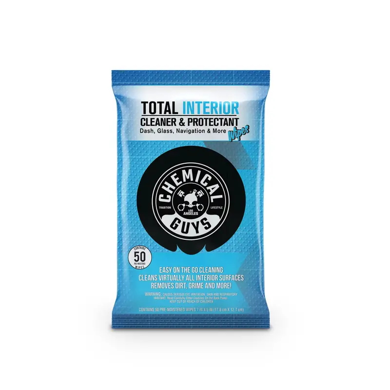 Total Interior Cleaner & Protectant Wipes For Cars 1