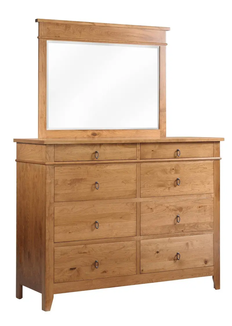 Tucson High Dresser – Tall Amish Storage Chest With Drawers 1