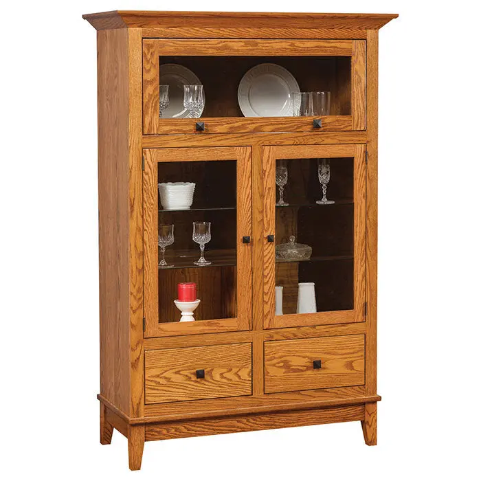 Two-Door Canterbury Amish Storage Cabinet 1