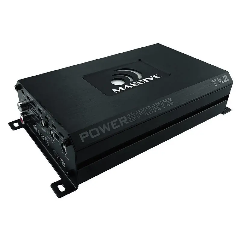 Tx2 2-Channel 480W High-Power Audio Amplifier For Powersports Vehicles 1