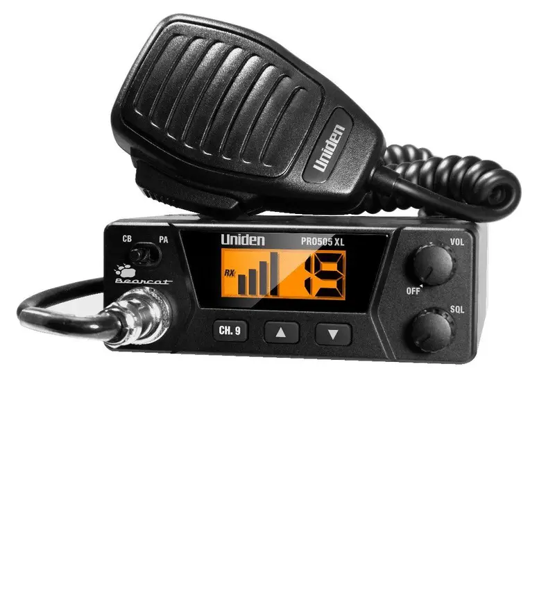 Uniden Pro505Xl 40-Channel Compact Cb Radio With Weather Alerts 1