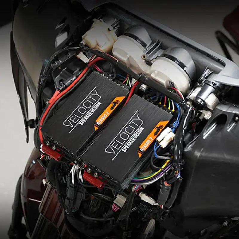 Velocity Twin 500W Amplifier Kit With Dual Power Kits – Dt-Rza500-Wpowerkit 1