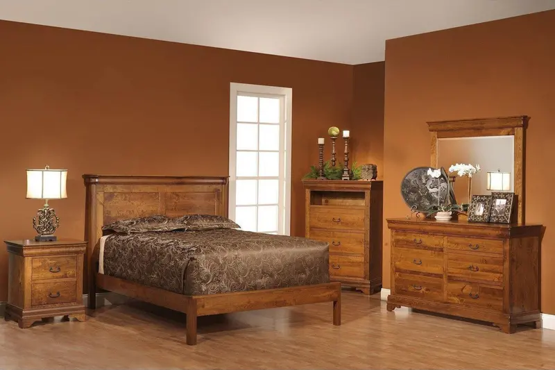 Versailles Amish Bedroom Furniture Collection 1
