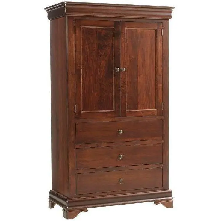 Versailles Amish Freestanding Solid Wood Armoire 1