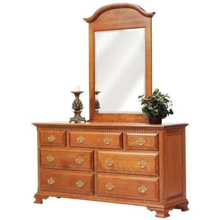 Victoria Amish 65-Inch Mirror Dresser 1
