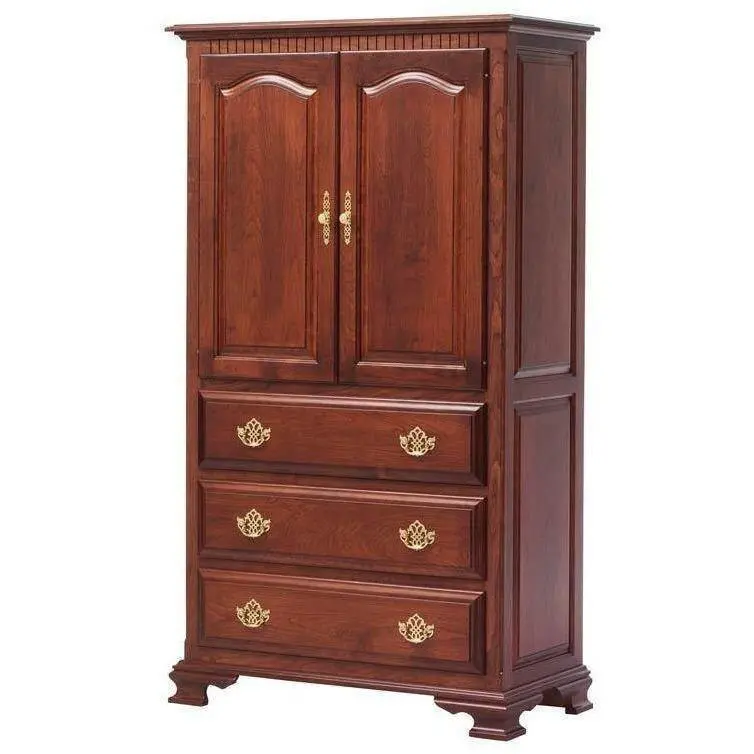 Victoria Amish Handcrafted Solid Wood Armoire 1