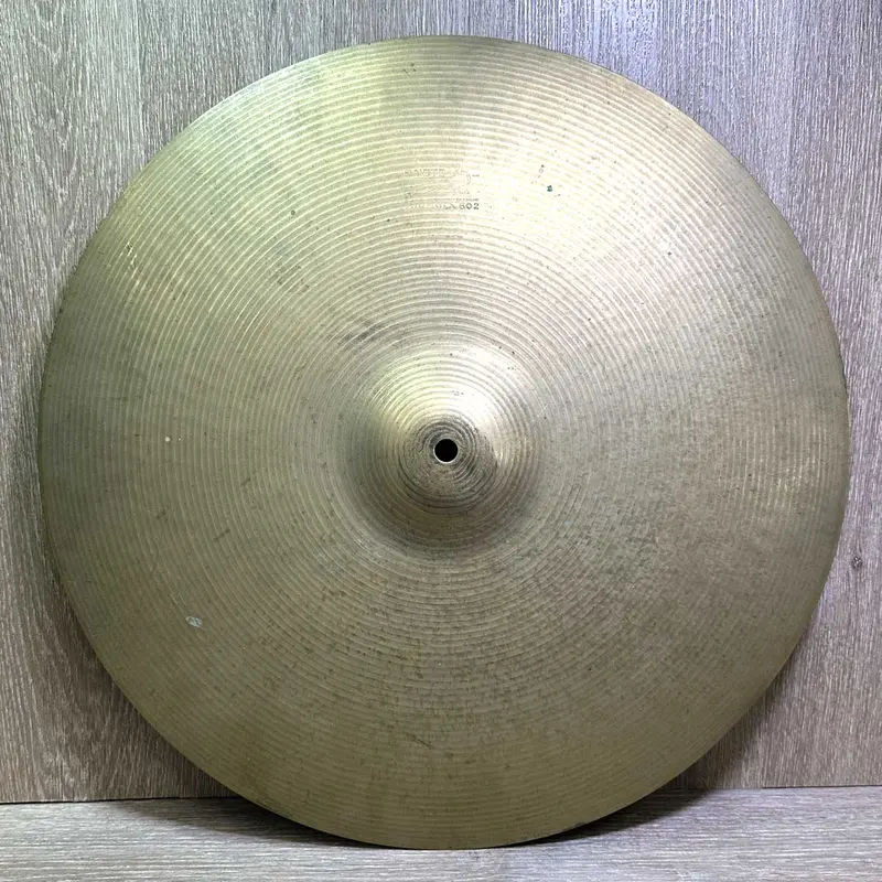 Vintage Paiste Formula 602 18" Ride Cymbal – 1960S Production 1