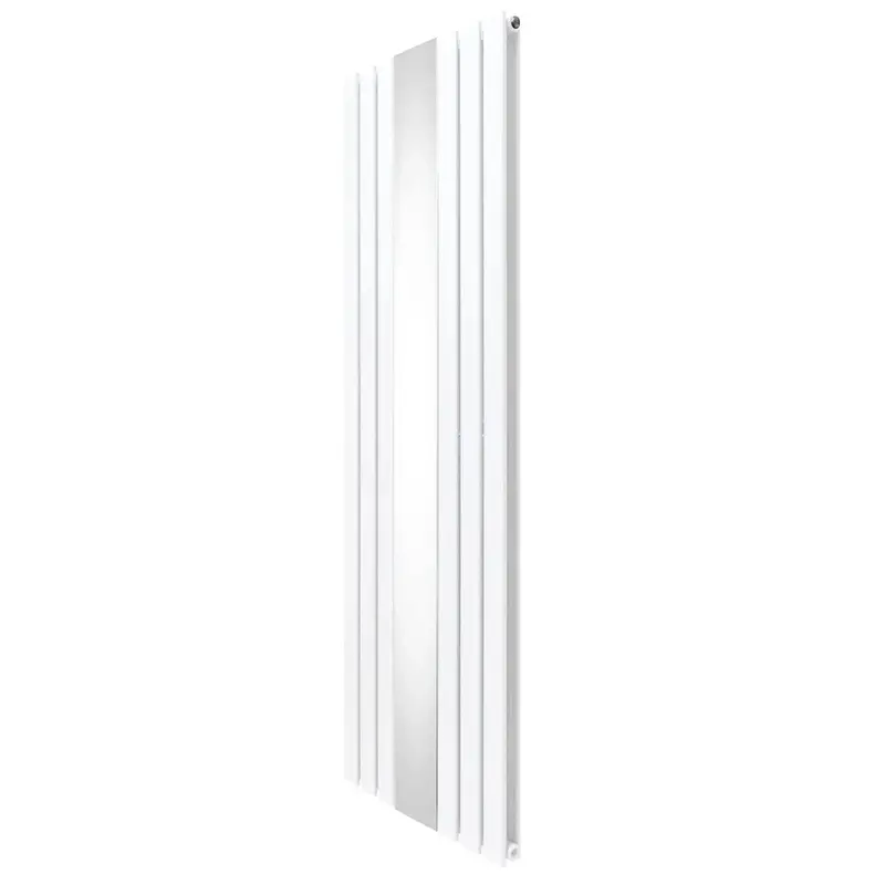 White Flat Mirror Radiator – 1800Mm × 565Mm (Valves Sold Separately) 1