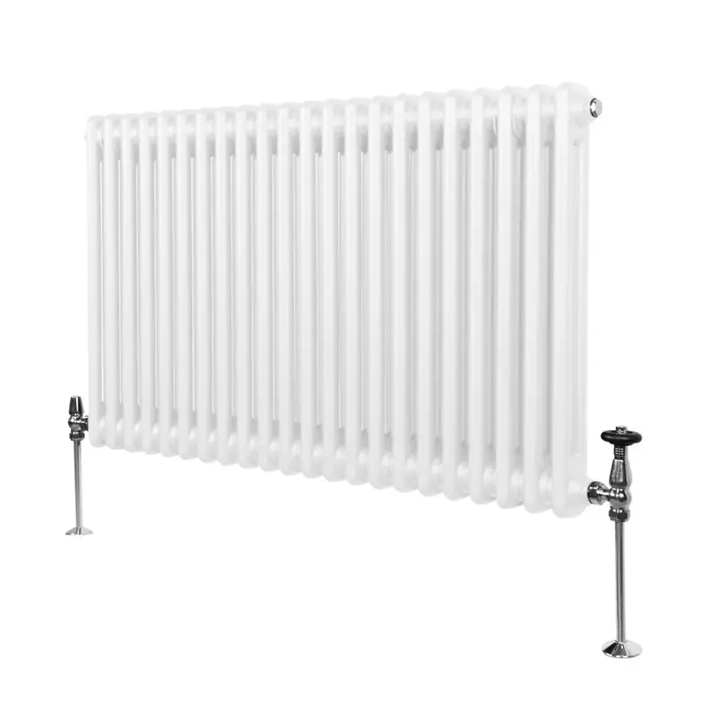 White Traditional 2-Column Radiator – 600Mm H X 1012Mm W 1