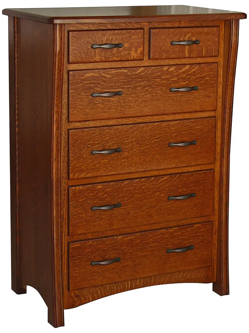 Williamson Amish Chest Of Drawers – Compact Bedroom Storage 1