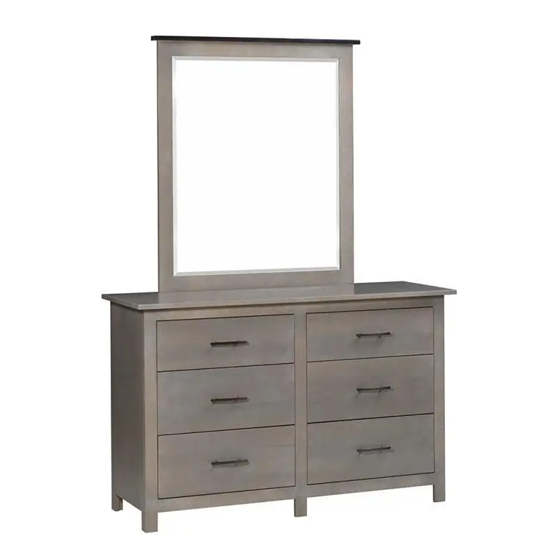 Williamsport Amish Low Profile Dresser – Modern Farmhouse Style 1