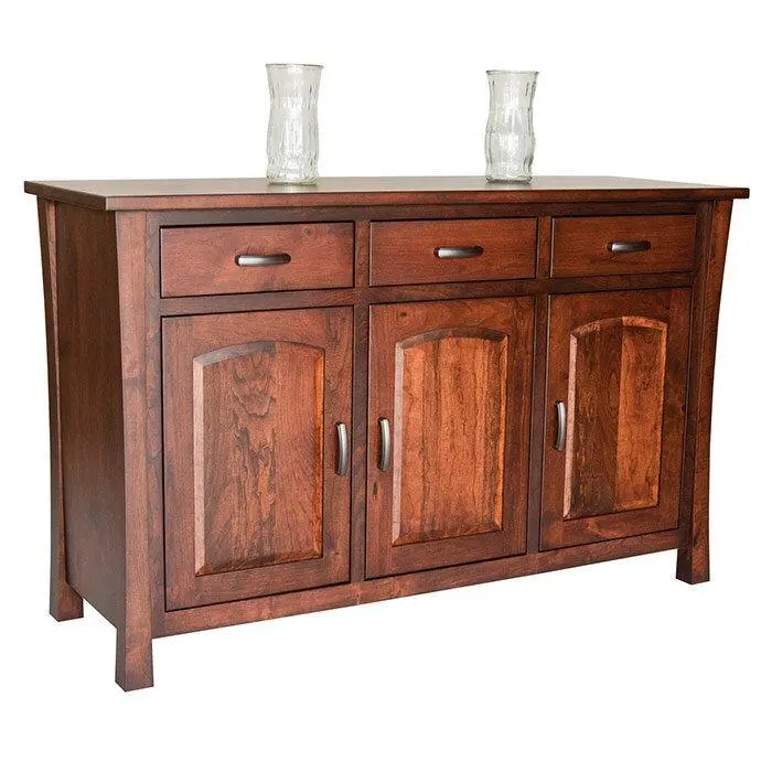 Woodbury Amish 3-Door Buffet With Adjustable Shelving 1