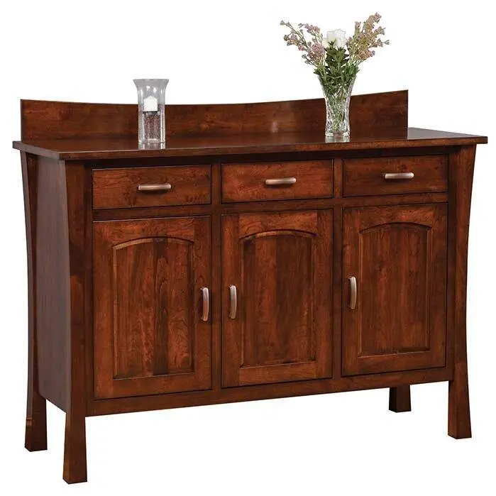 Woodbury Amish Buffet Featuring Built-In Backsplash 1