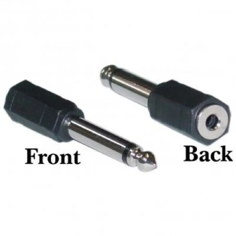 Workman 1/4-Inch Male To 3.5Mm Female Audio Adapter (408173) 1
