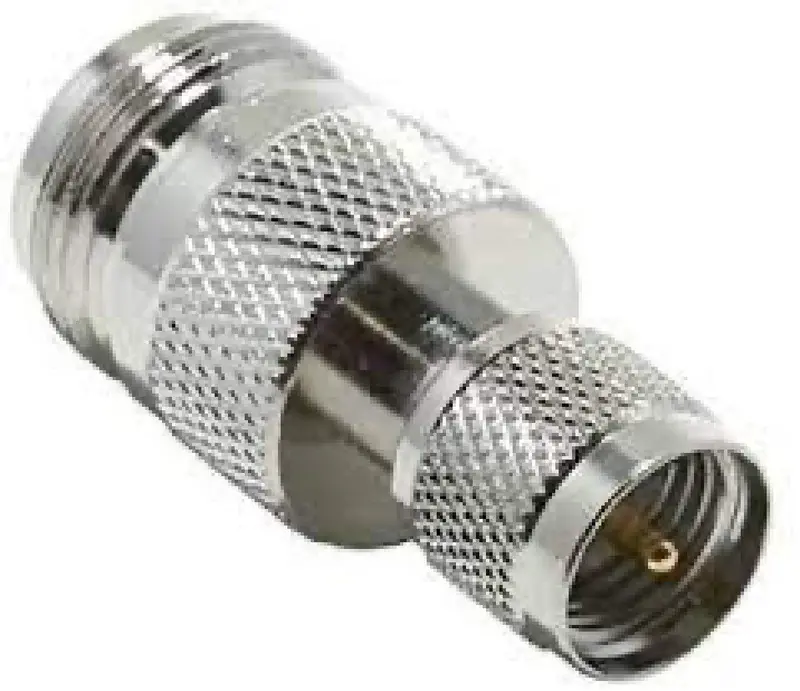 Workman 40-7610 Mini Uhf Adapter – Male-To-Female Coaxial Connector 1
