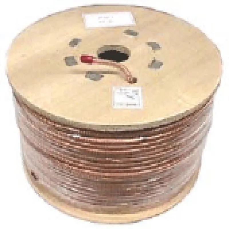 Workman Rg8X Coaxial Cable – 500-Foot Clear-Insulation Bulk Spool With High-Copper Shielding 1