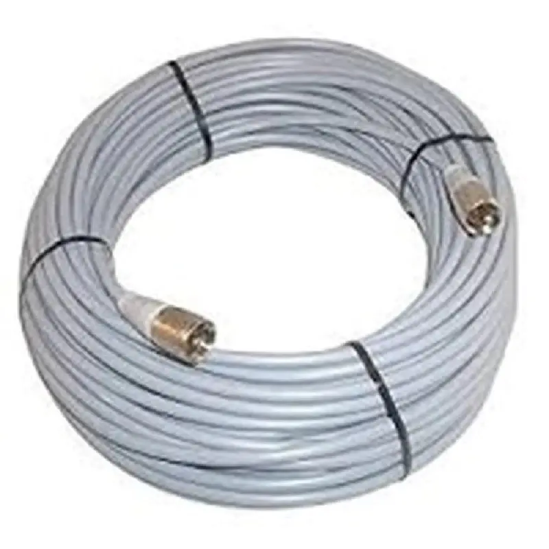 Workman Rg8X Coaxial Cable – Pre-Cut 100-Foot Black Bulk Roll With Pl-Pl Connectors 1