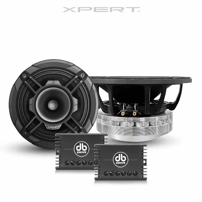 Xpert Euphoria Ex8Ncd-Cfxl: 8-Inch Carbon Fiber Motorcycle Speakers – 1250W 1