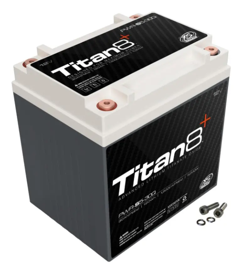 Xs Power Pwr-S5-30Q Titan Series Lithium Titanate 12V Motorcycle Battery – 5000W Peak Output 1