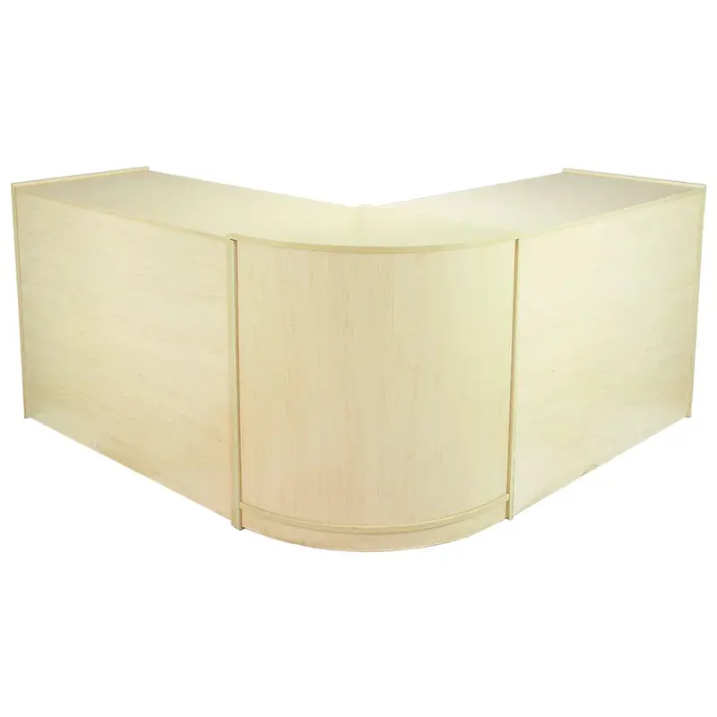 Zodiac Maple Shop Counter And Visual Merchandising Set 1