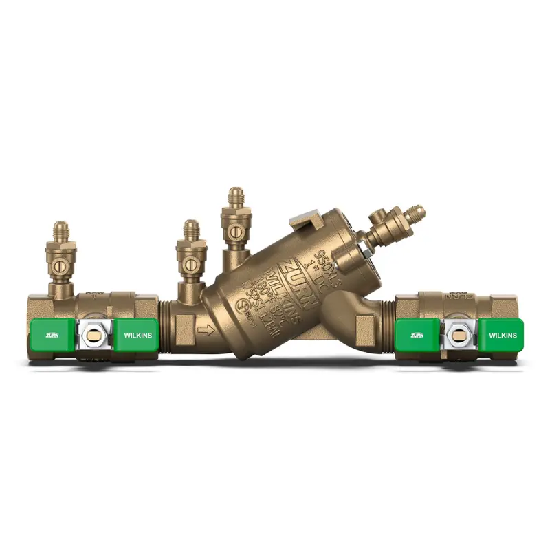 Zurn 1-Inch Lead-Free Double Check Backflow Preventer Assembly (Dca) 1