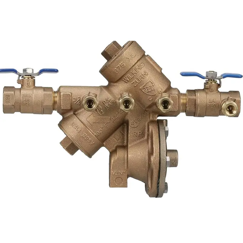 Zurn 34-975Xl 3/4-Inch Reduced Pressure Zone (Rpz) Backflow Preventer 1