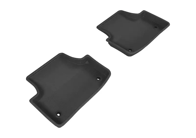 3D Maxpider Kagu Gray Rear Floor Mat Set – 2-Piece For Select Vehicles 1