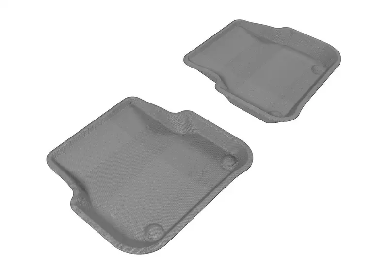 3D Maxpider Kagu Gray Rear Floor Mat Set – Two-Piece All-Weather Interior Protection (Limited Stock) 1