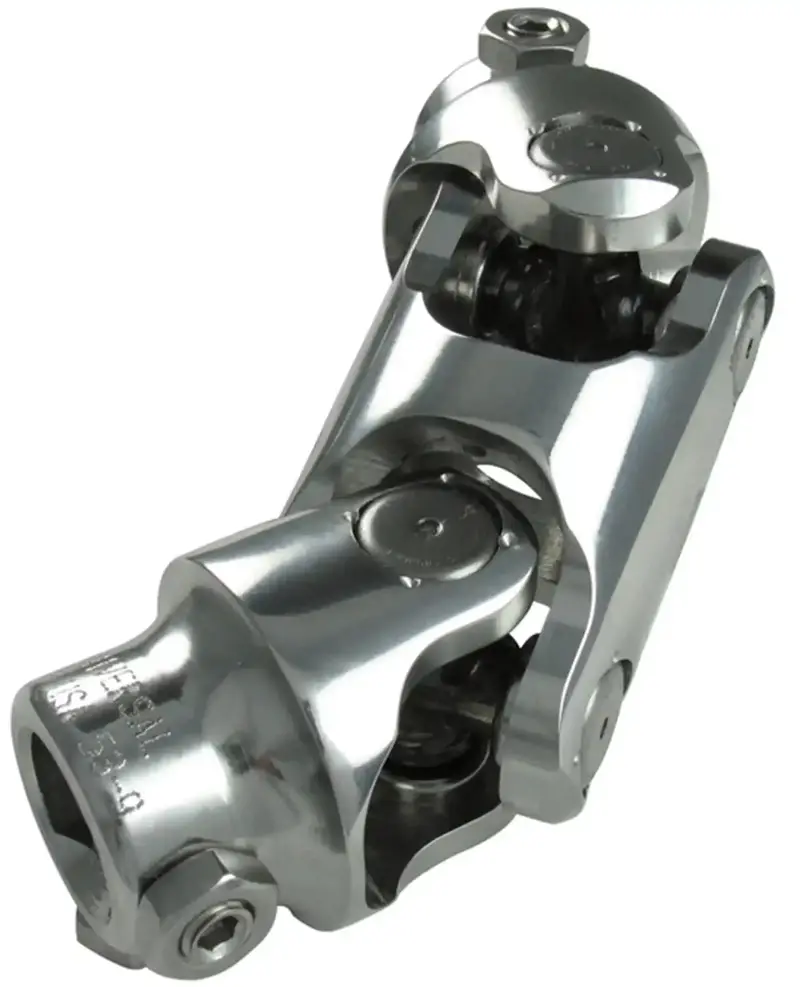 Borgeson 144331 Double U-Joint Steering Coupler – Polished Stainless Steel 1