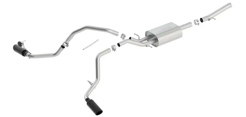 Borla S-Type Cat-Back Exhaust System – Stainless Steel Performance Exhaust For Select Vehicles (140719Bc) 1
