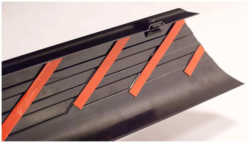 Bushwacker Ultimate Smoothback Bed Rail Cap – Matte Black With Stake Pocket 1