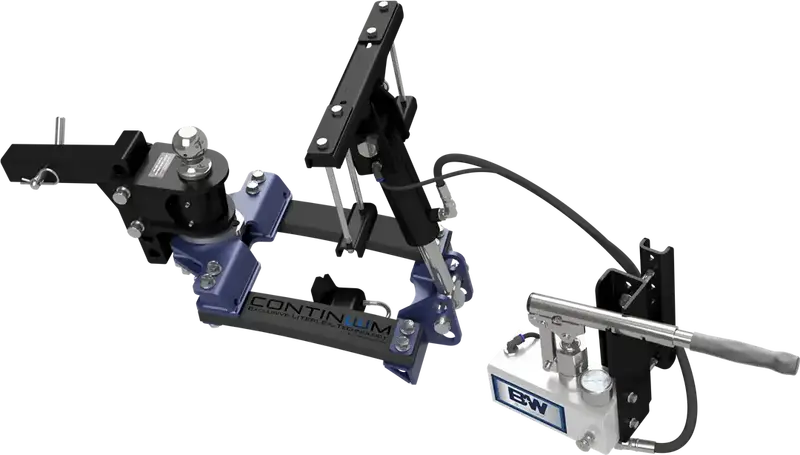 B&W Continuum Weight-Distribution Hitch With Underslung Coupler And Extension Kit 1
