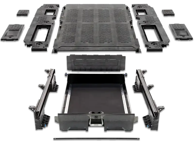 Decked Yn4 Full-Bed Drawer System – 1,000-Lb Capacity Modular Storage Unit For Pickup Trucks 1