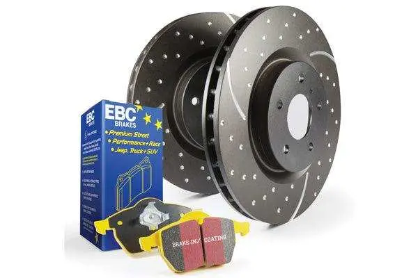 Ebc Brakes S5Kf1109 Gd Sport Slotted Rotors – Enhanced Cooling & Fade Resistance 1