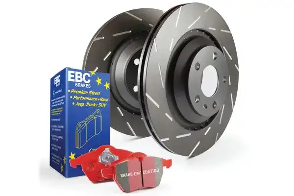 Ebc S4Kr1168 Slotted Brake Rotors With Noise-Reducing Narrow Slot Design 1