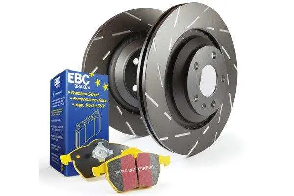 Ebc S9Kf1416 Slotted Brake Rotors – Noise-Reducing Narrow Slot Design 1