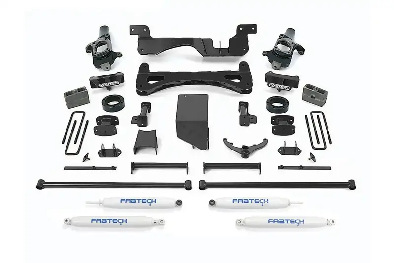 Fabtech K1014 Performance Lift System With Premium Shocks For 2001–2010 Gm C/K2500Hd & C/K3500 Non-Dually Trucks 1