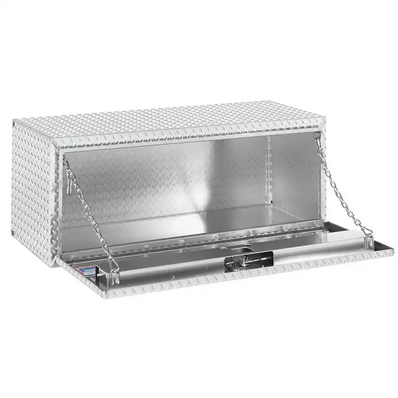 Heavy-Duty Aluminum Underbed Storage Box – Weather-Resistant, Low-Profile Truck Bed Organizer 1