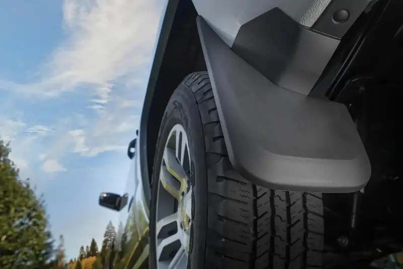 Husky Liners Custom Rear Mud Flaps For Dual Rear Wheels – Compatible With Chevrolet Silverado 1
