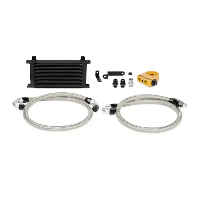 Mishimoto Thermostatic Oil Cooler Kit – Black, Fits 2008–2014 Subaru Wrx & Sti 1