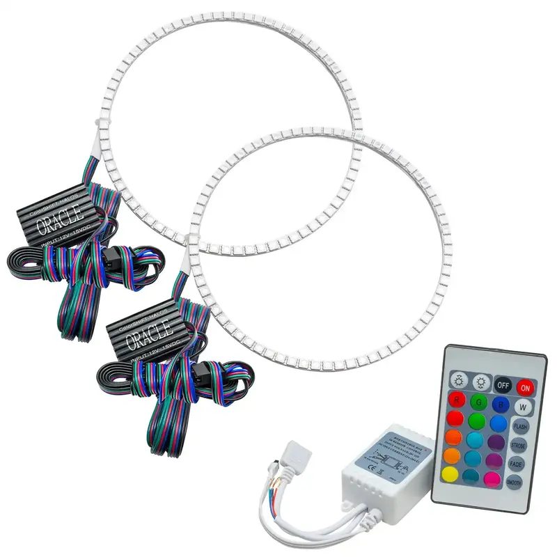 Oracle Lighting 2698-504 Colorshift Halo Ring Kit – Plug-And-Play Installation 1