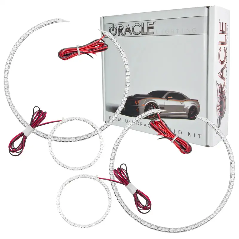 Oracle Lighting Halo Ring Emitter Set – Led Headlight Accent Rings For Custom Illumination (2318-005) 1