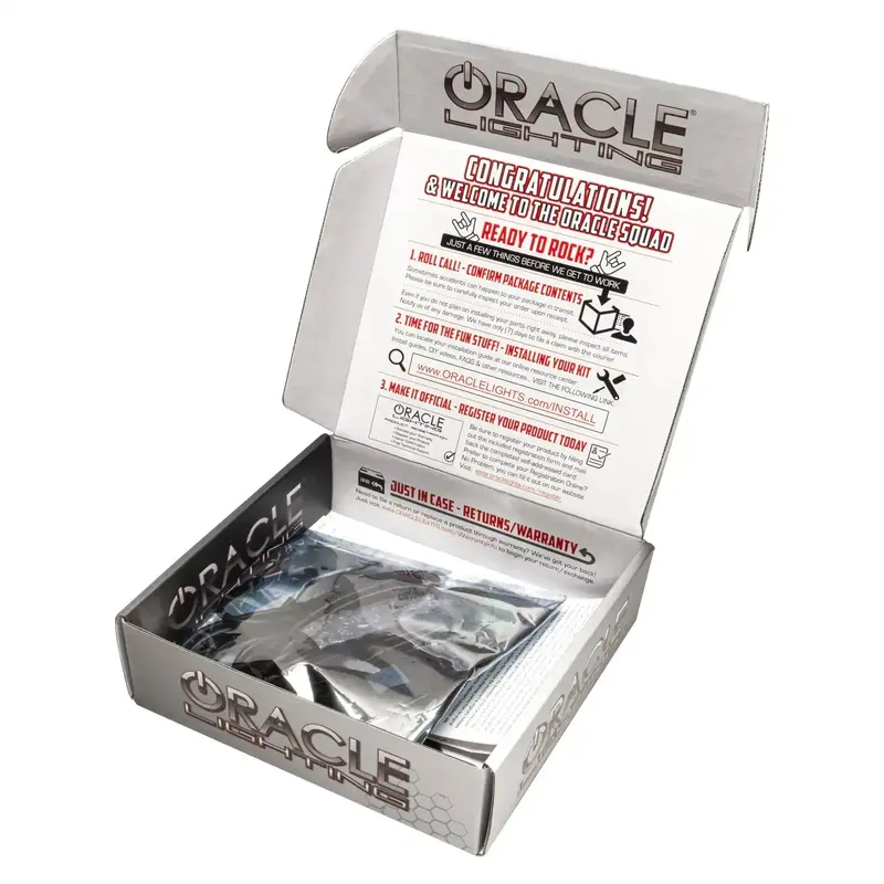 Oracle Lighting Led Fog Light Halo Kit – White Ring Illumination For Enhanced Visibility 1