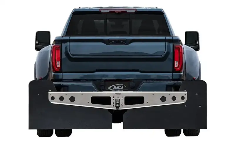 Rockstar A10100113 3Xl Hitch-Mount Mud Flaps – Aluminum Frame With Stabilizer Plate 1