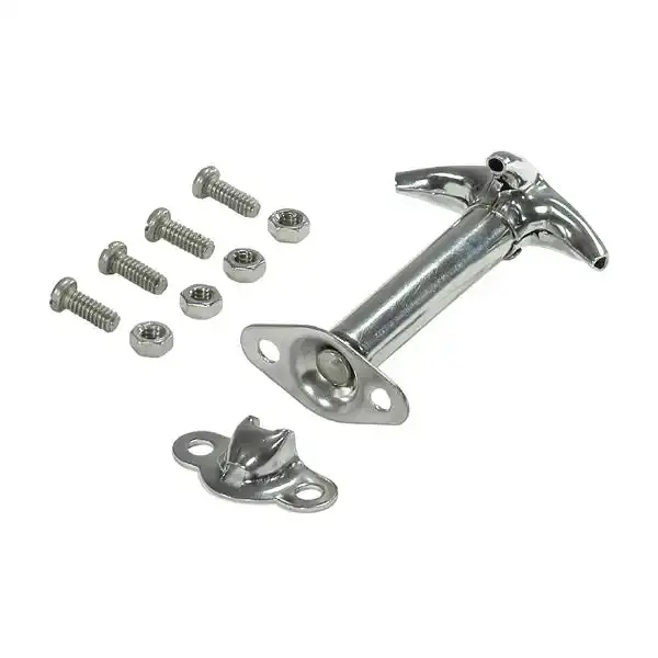 Rugged Ridge Stainless Steel Hood Catch – Compatible With 1941–1995 Willys/Jeep Cj & Yj 1